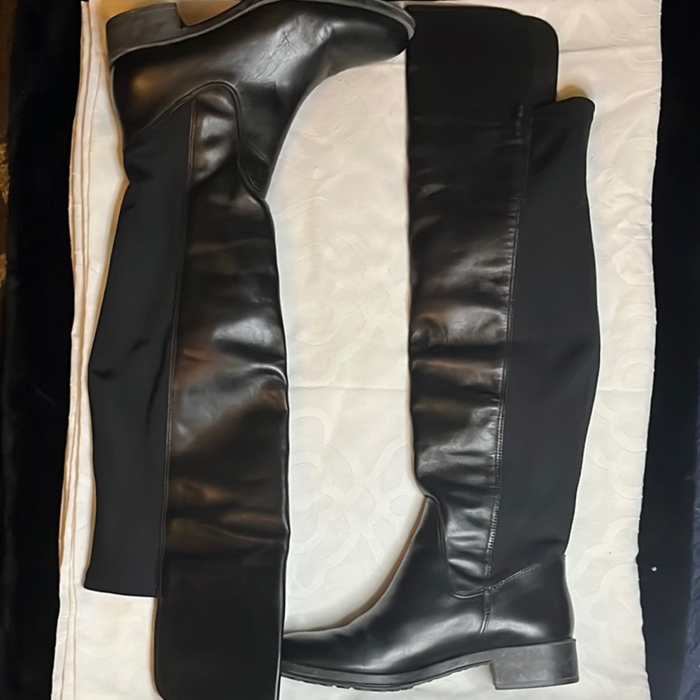 Andre Assous Black Over-the-Knee Boots